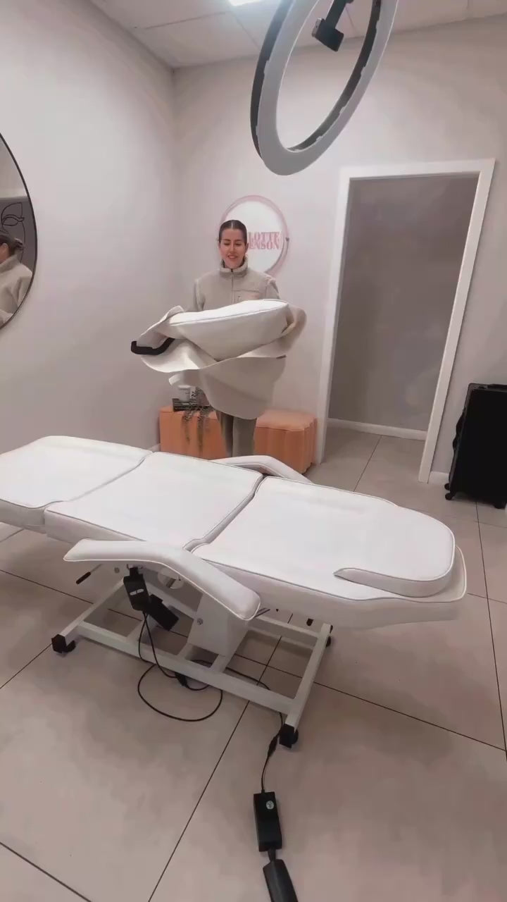 Hygienie cover in a customer treatment room