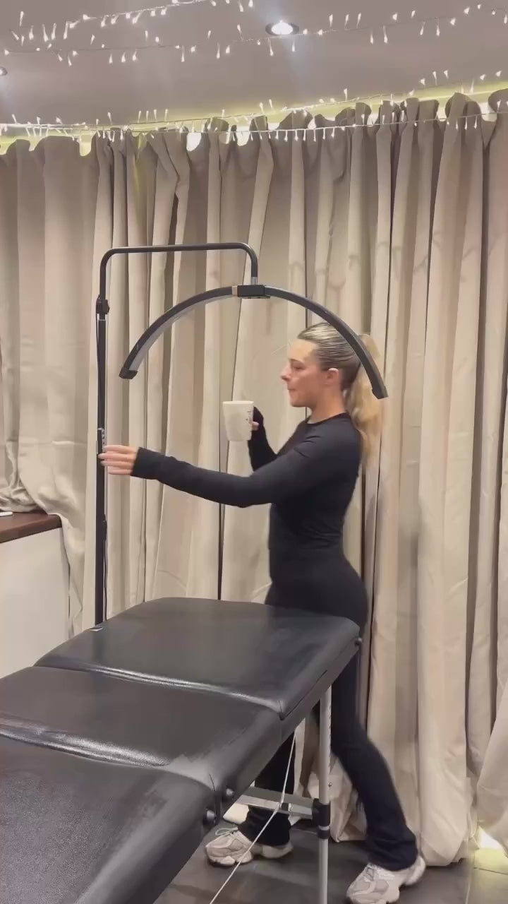 Hygienie cover in a customer treatment room